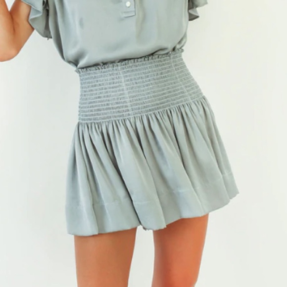 Koch Erica Skirt Titanium Polysatin (grey) size M